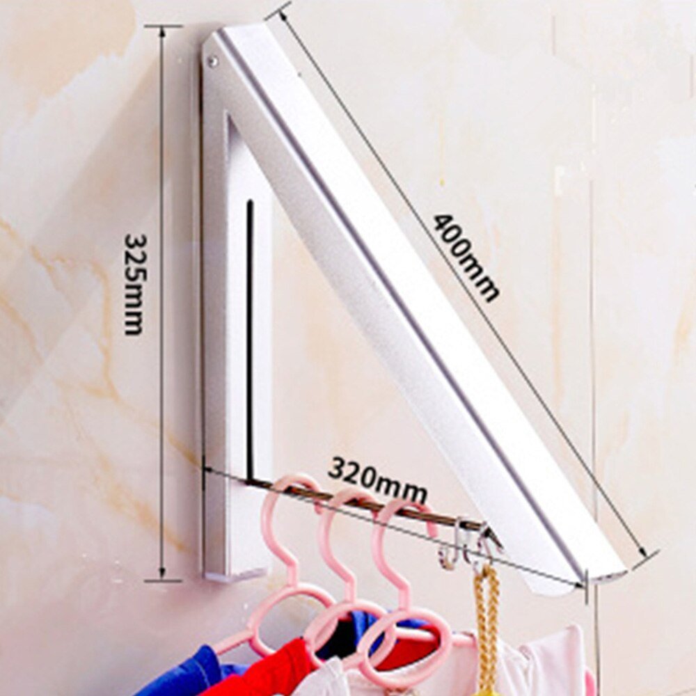 Percha de ropa plegable percha de secado ajustable percha de abrigo